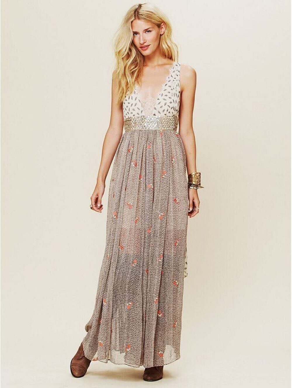 Rare Free People New Romantics Pennies from Heaven New Size 2